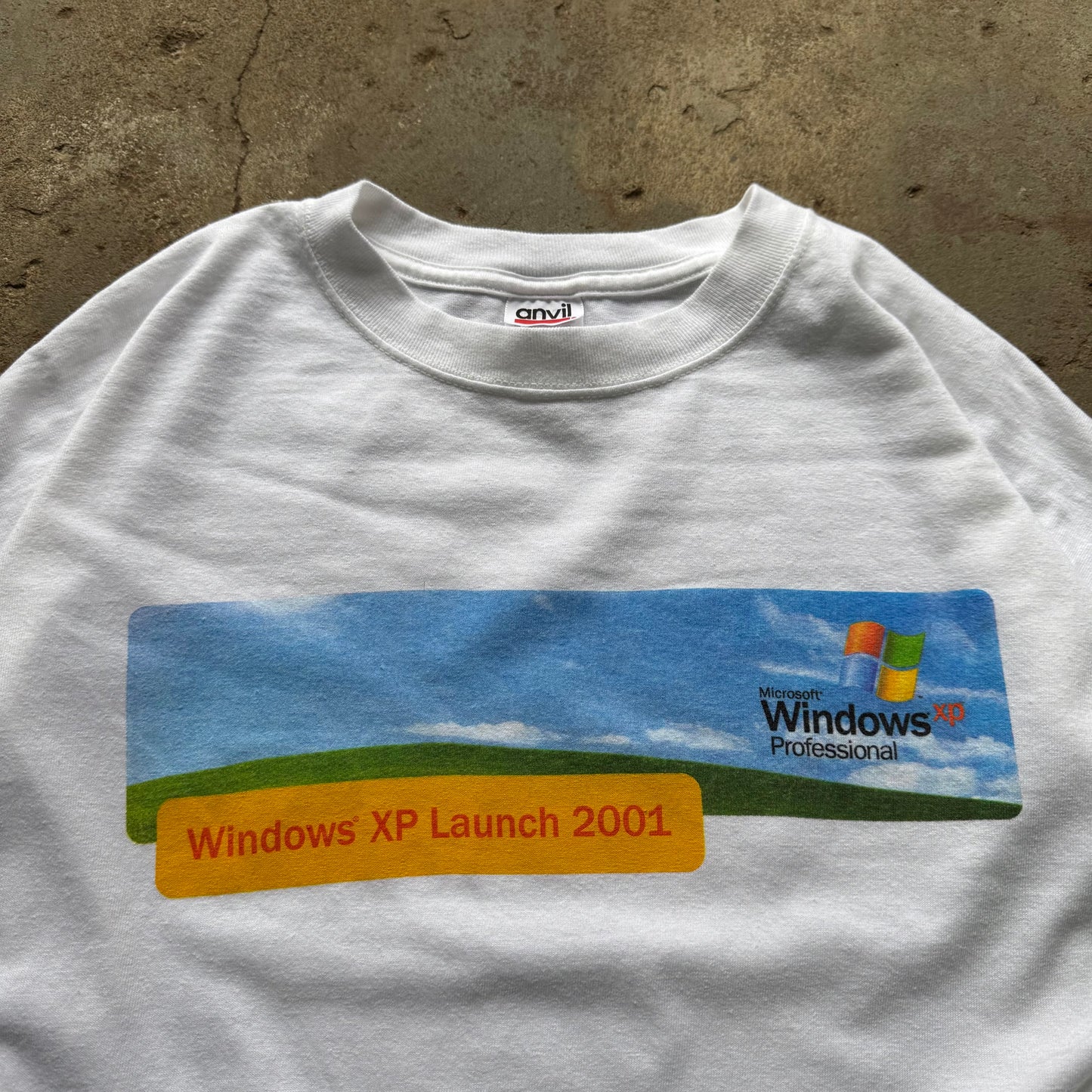 2000’s Windows XP Box Logo Promo Tech Tee