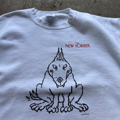90's The New Yorker Dog George Booth Crewneck