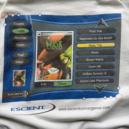 Late 90’s The Mask Escient Tech Movie Promo Tee