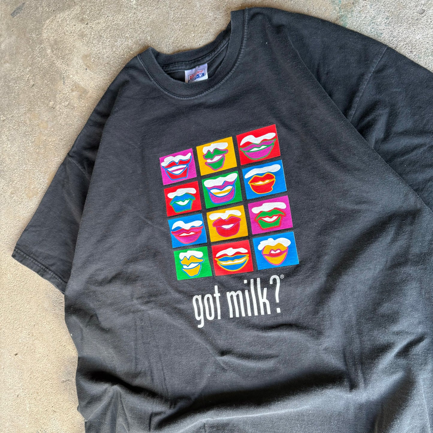 Late 90’s Got Milk Pop Art Promo Shirt Size XL