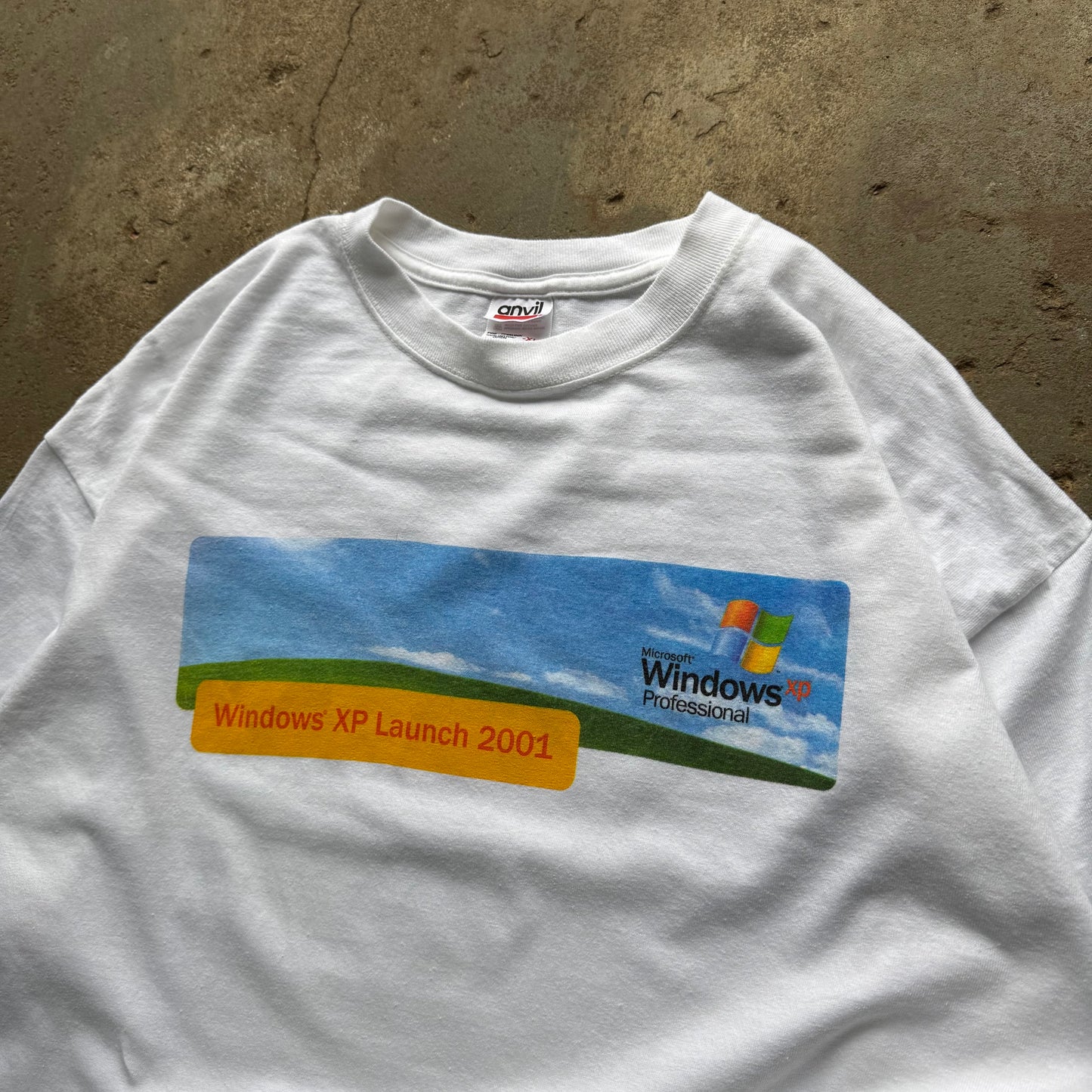 2000’s Windows XP Box Logo Promo Tech Tee