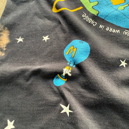 90's McDonalds "McWorld" Promo All Over Print Shirt