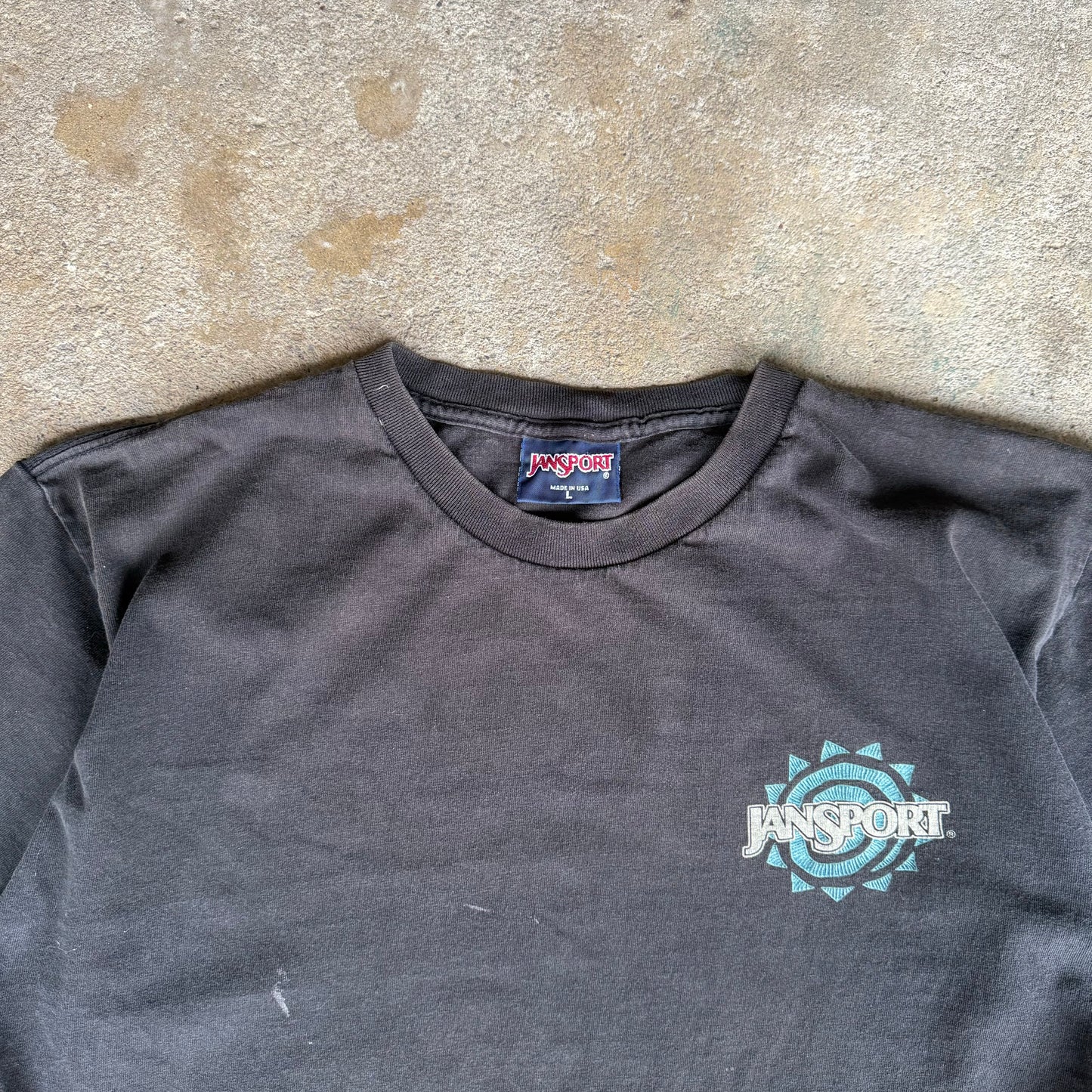 Late 90’s Jansport Hiker Art Promo Shirt Size L