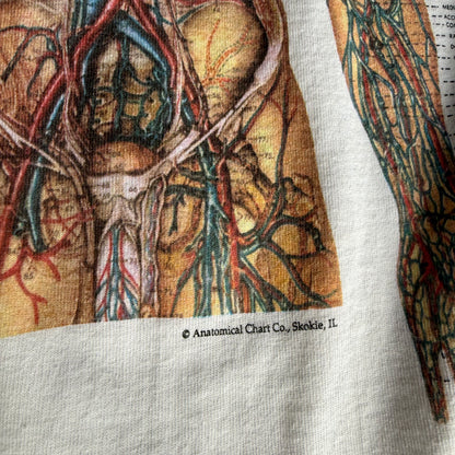90’s Big Print Anatomy Shirt Size L
