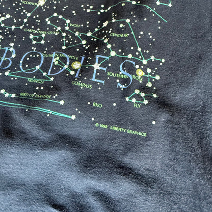 90’s “Heavenly Bodies” Astrology Constellation Shirt Size XL