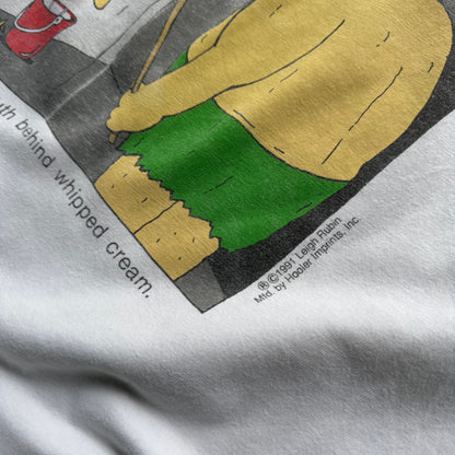 90’s Rubes “The Horrible Truth Behind Whipped Cream” Freaky Cow Tee