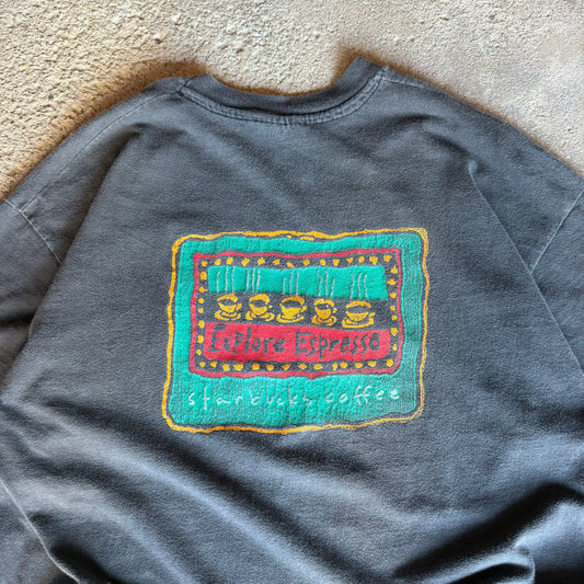 90’s Starbucks “Explore Espresso” Art Promo Shirt