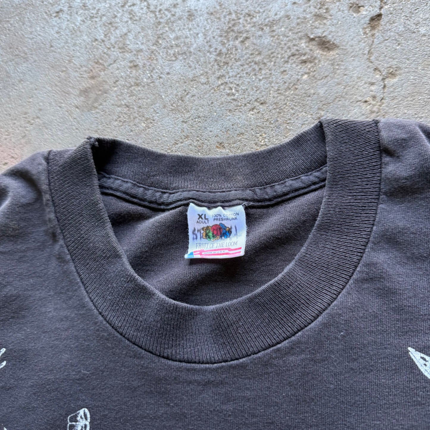 90’s Prehistoric Animal Skeleton Anatomy Tee