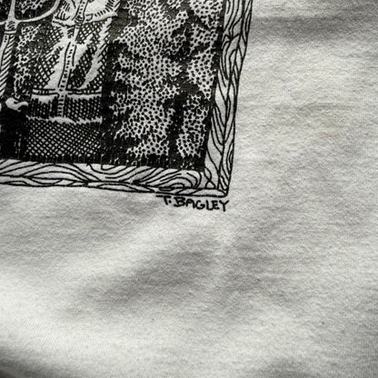 90’s American Gothic Cow Parody Art Tee