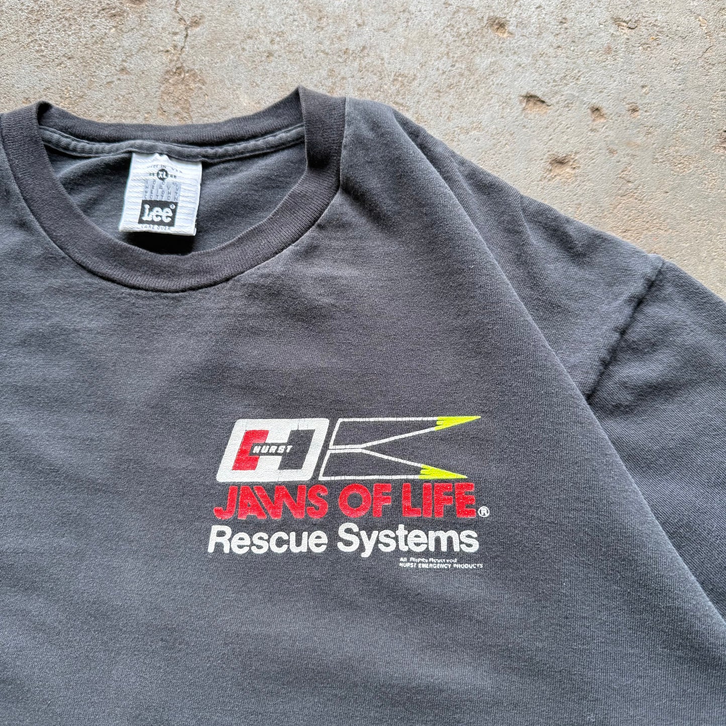 90’s Jaws of Life Rescue Systems Promo Ad Tee