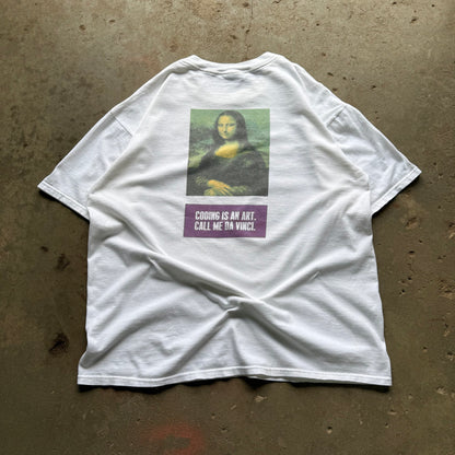 90’s Mona Lisa Coding Tech Tee