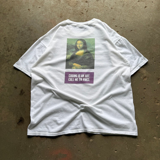 90’s Mona Lisa Coding Tech Tee