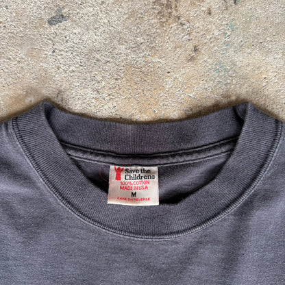 90’s Save The Children “imagination and knowledge are power” Shirt Size M